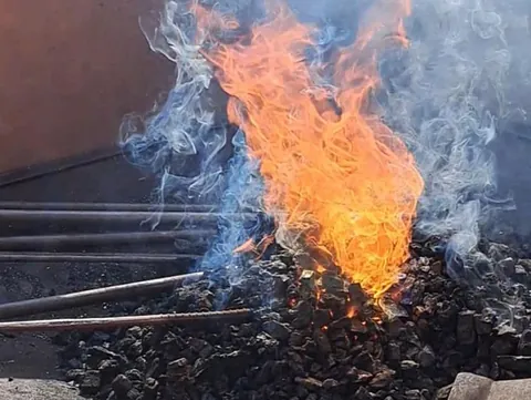Eld för smide
